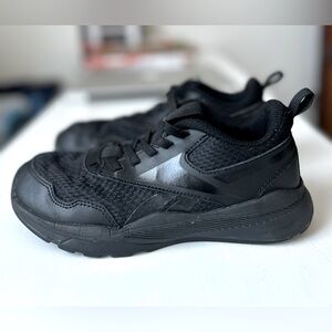 Reebok XT Sprinter unisex black shoes size 1.5 for little kids